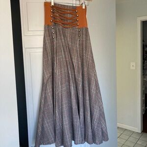 Small Maxi Tartan Skirt